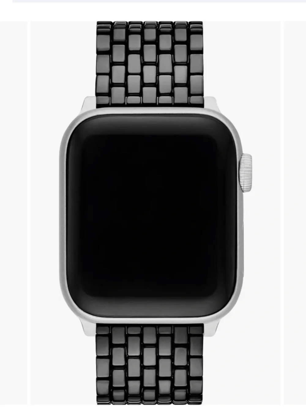 Tory Burch The Eleanor Black 18mm Apple Watch® Bracelet Watchband